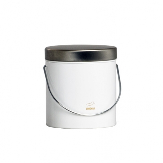 سطل روغن سفید در استیل