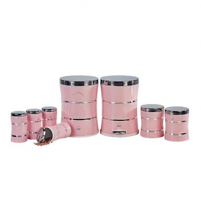 Slime Light Pink Dowry Set - Steel Lid (8Pieces)