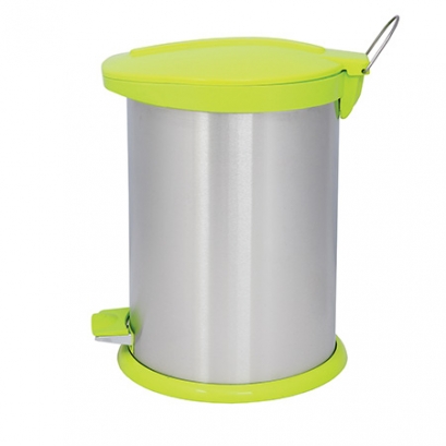 Steel-Green Pedal Bin BZ71 - 14 Liters