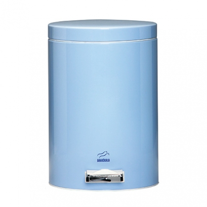 Blue Pedal Bin - 14 Liters (Metal Lid)  