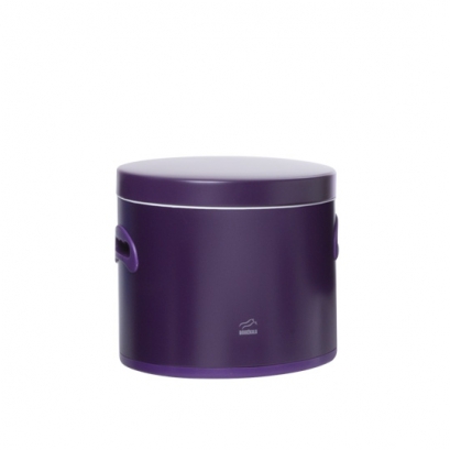 سطل قند بنفش سمباده ای در فلزی