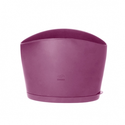 Peach utensil holder