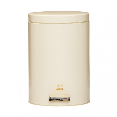 Cream Pedal Bin - 14 Liters 