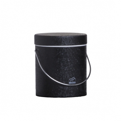 Wrinkle Black Oil Can - Metal Lid