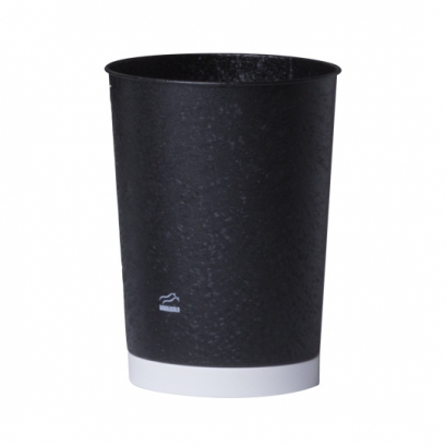 Black-White Conical Waste Bin  Black-White Conical Waste Bin