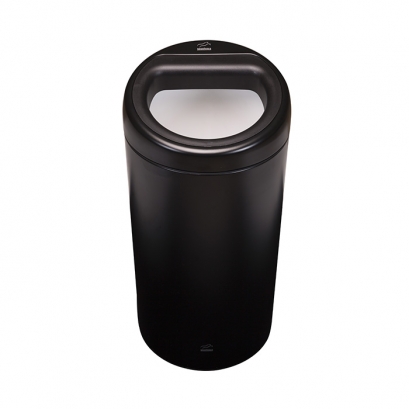Black Open top bin - 45 litre