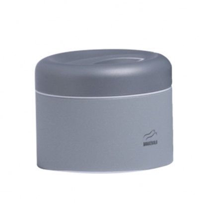 Silver Chocolate Can - Plastic Lid