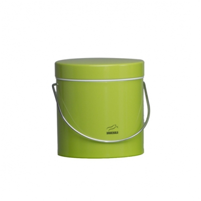 سطل روغن سبز فلزی