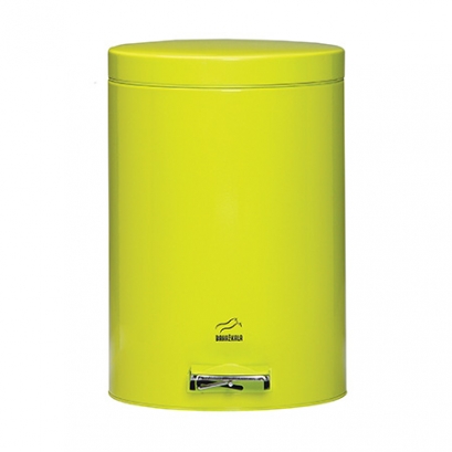 Green Pedal Bin - 14 Liters (Metal Lid)  
