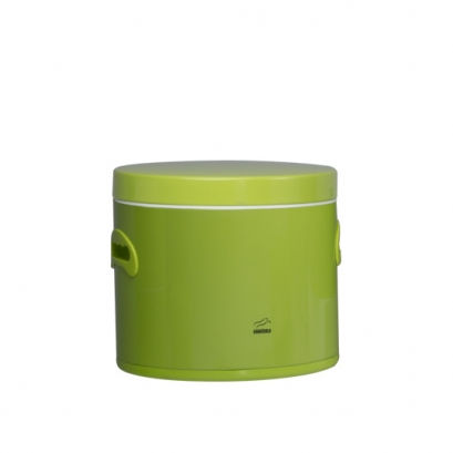 Green Sugar Cube Canister - Metal Lid Green Sugar Cube Canister - Metal Lid