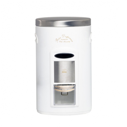 سطل برنج پیمانه دار سفید در استیل