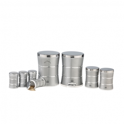 سرویس-8-پارچه-دوخط-نقره ای متالیک -در-استیل سرویس-8-پارچه-دوخط-نقره ای متالیک -در-استیل