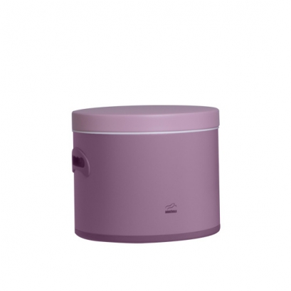 سطل قند صورتی سمباده ای در فلزی