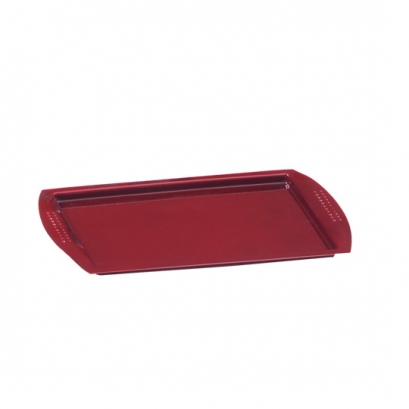 Red Steel Tray