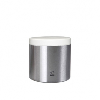 سطل شکر استیل سفید در فلزی