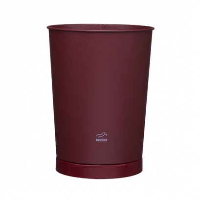 سطل زباله مخروطی زرشکی
